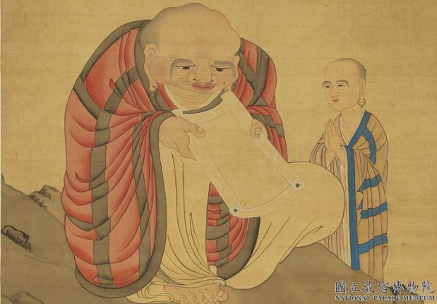 清周禧畫羅漢(甲) 軸